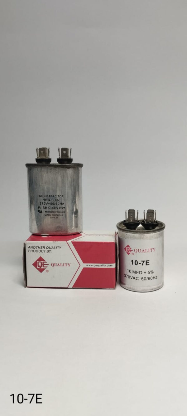 CAPACITOR 10MF 370 VAC 10-7- E